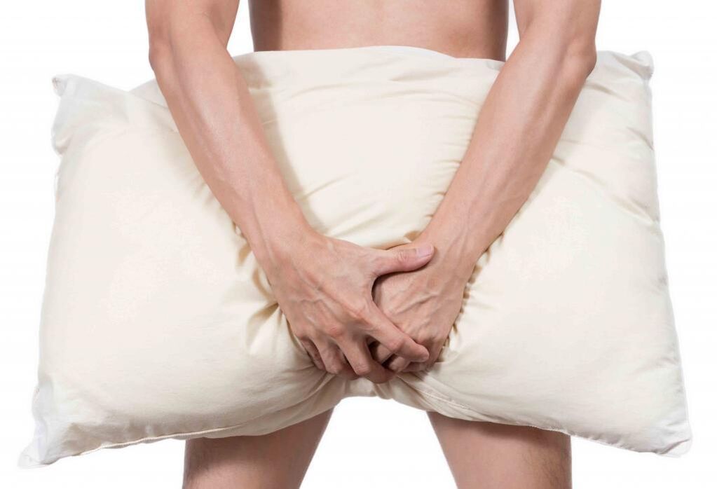 човек ради вежбе за повећање потенције